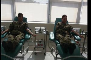 Pripadnici VCG donirali krv