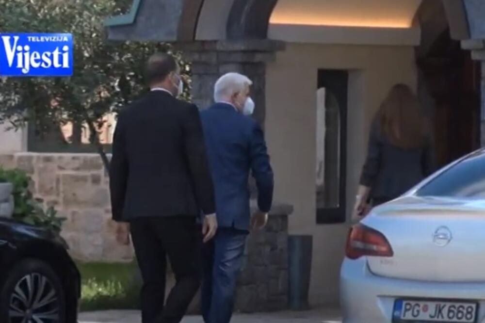 Marković dolazi na okupljanje, Foto: Screenshot/TV Vijesti