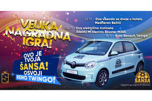 Ovo je tvoja ŠANSA - Osvoji Renault Twingo!