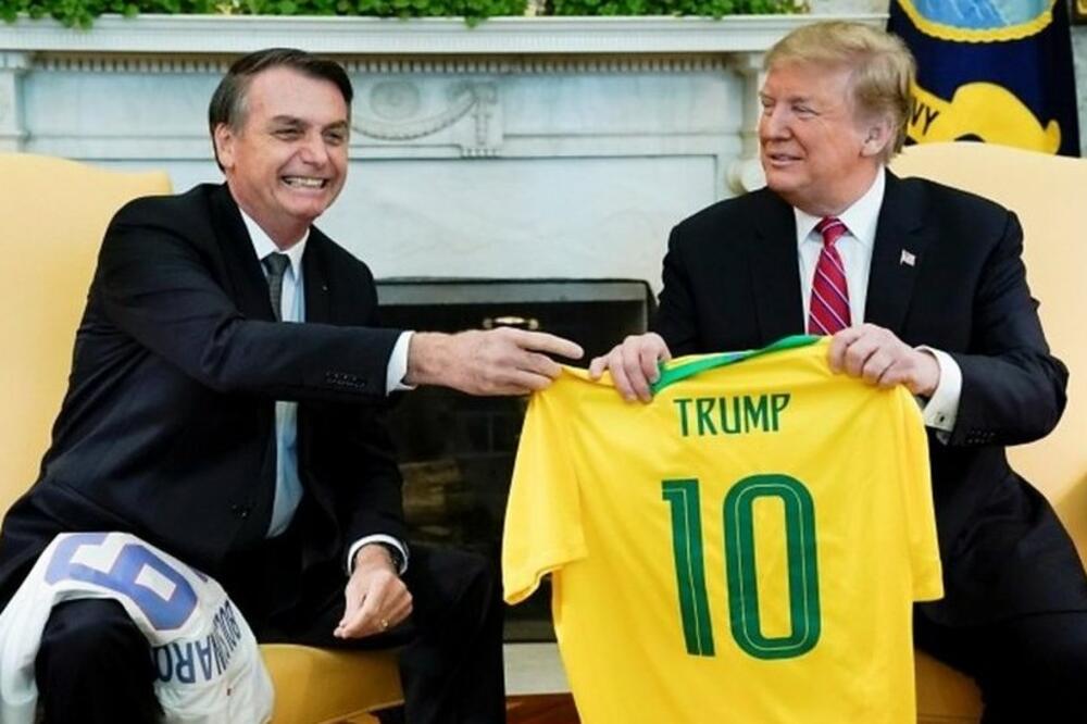 Bolsonaro i  Tramp, Foto: Reuters