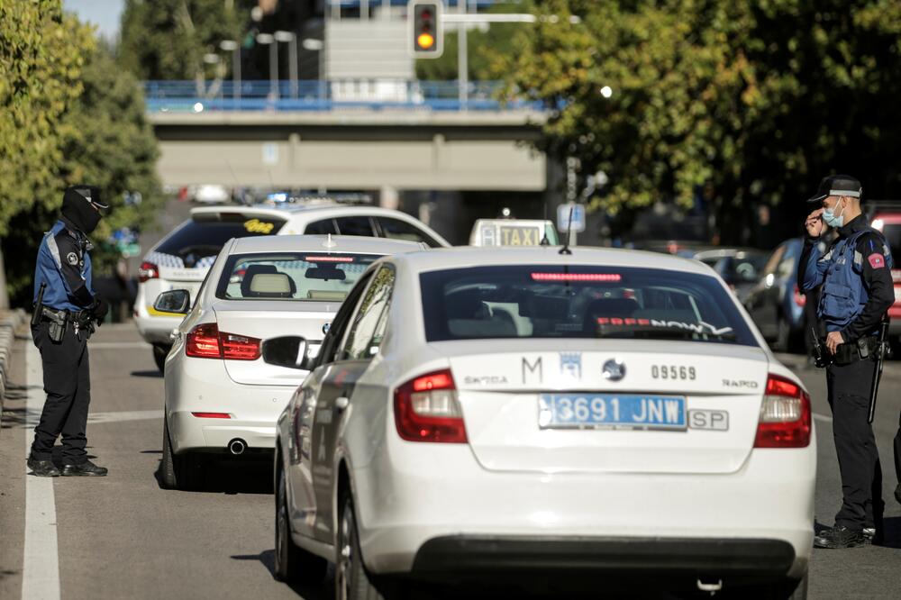 Policijska kontrola u Madridu, Foto: Reuters