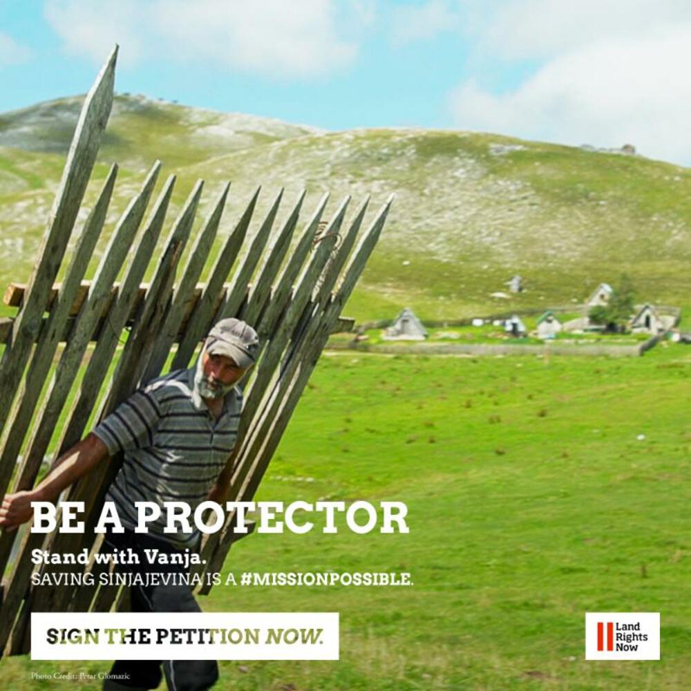 <p>Autori peticije od Vlade Crne Gore zahtijevaju da, kako navode, "uvaži želje svojih građana, zaštiti prirodu i započne pregovore sa lokalnim zajednicama kako bi Sinjajevina bila proglašena za zaštićeno područje u čijem će upravljanju i odlukama o namjeni učestvovati lokalno stanovništvo"</p>