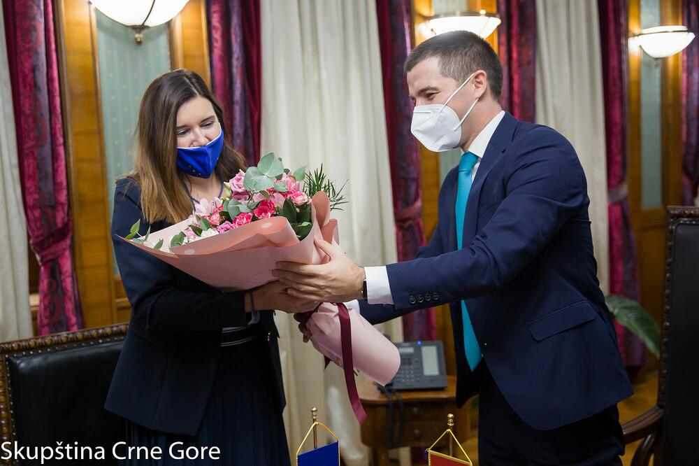 Bečić i Popa, Foto: Skupština Crne Gore