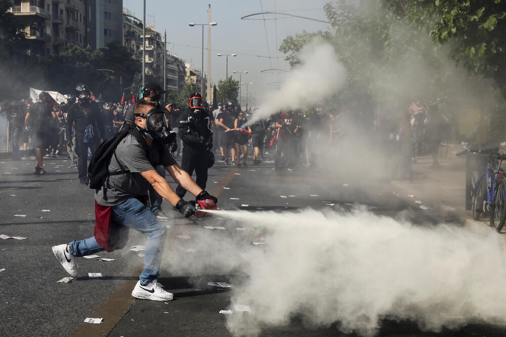 Danas u Atini, Foto: Reuters