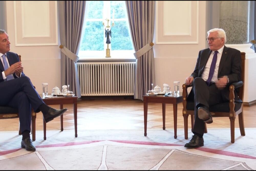 Đukanović i Štajnmajer, Foto: Služba za informisanje Predsjednika Crne Gore