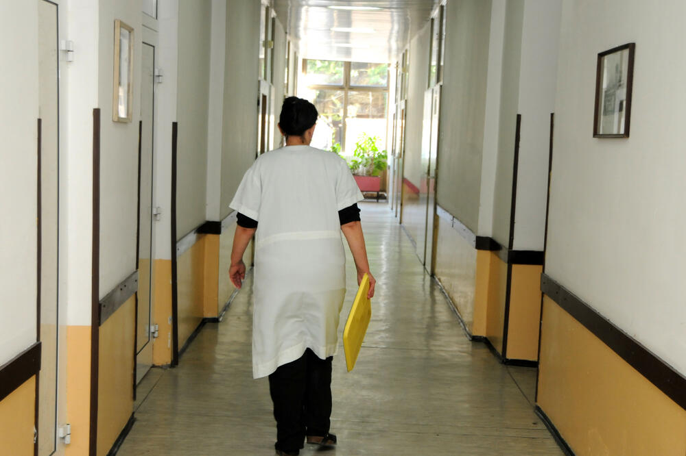 Inspektori navodno istražuju postupanja medicinskog osoblja: detalj iz cetinjske bolnice, Foto: Boris Pejović