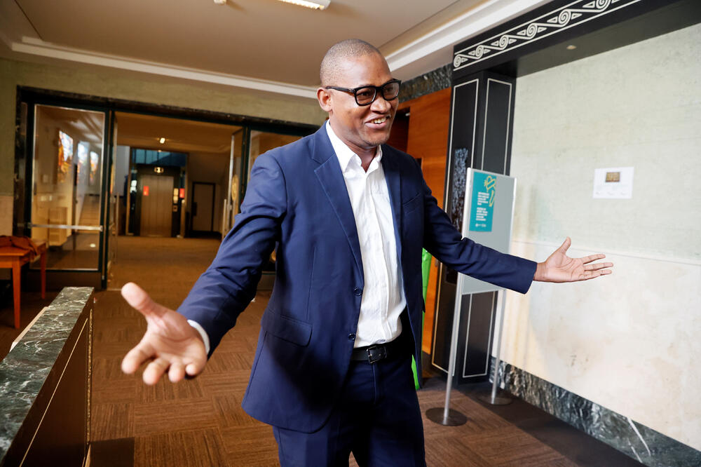 Tomson Firi, portparol WFP nakon objave da je ta agencija UN dobila Nobelovu nagradu za mir, Foto: Reuters