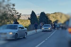 Više osoba povrijeđeno u udesu na starom putu Podgorica-Danilovgrad