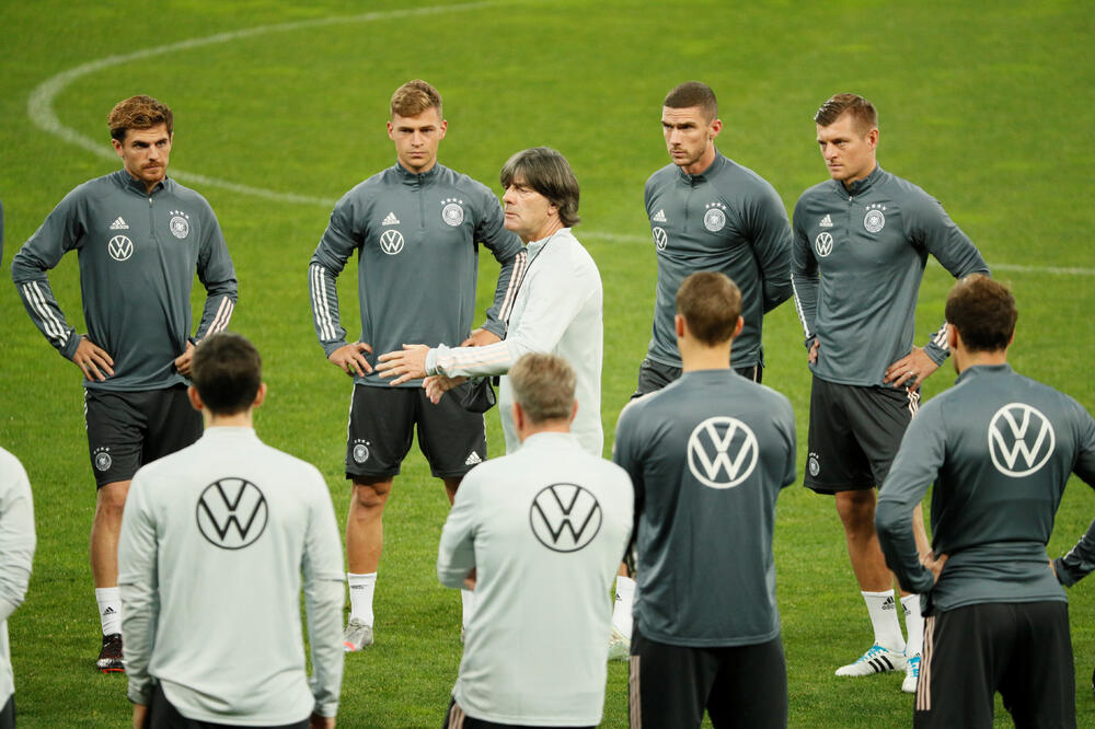 Njemci na treningu, Foto: Reuters