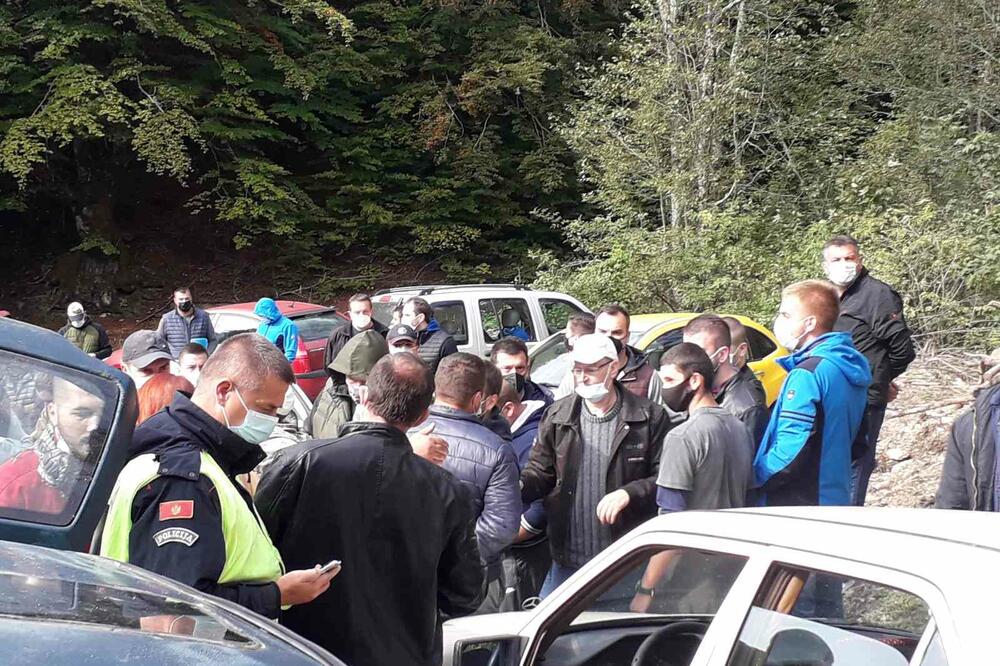 Detalj sa protesta u oktobru 2020., Foto: Dragana Šćepanović