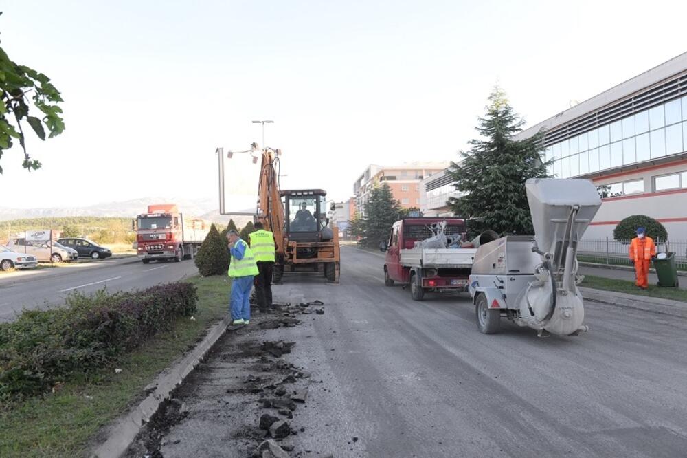 Saniraju bulevar na Starom aerodromu po ko zna koji put, Foto: PG Biro