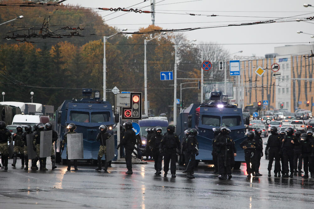 Policija Bjelorusije, Foto: Reuters