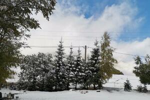 Obijelilo na Žabljaku: Pogledajte fotografije