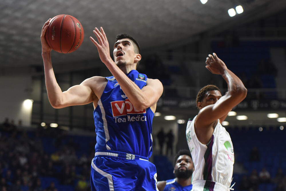 Danilo Nikolić na novembarskom meču s Unikahom, Foto: Savo Prelević