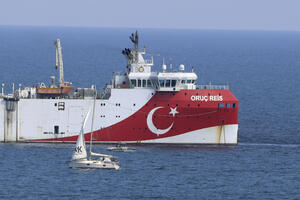 Ankara: Brod "Oruk Reis" ponovo počeo istražvanja prirodnog gasa...