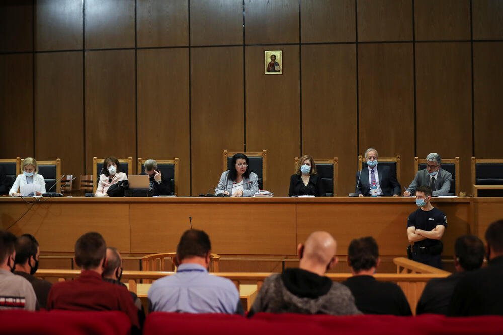 Sa suđenja pripadnicima "Zlatne zore", Foto: Reuters