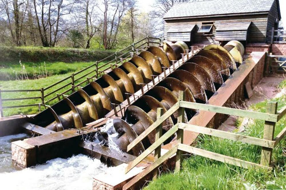 Arhimedova pužna turbina u nacionalnom parku u Švajcarskoj, Foto: Printscreen