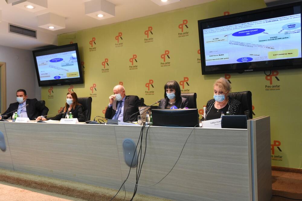 Sa konferencije za medije, Foto: Savo Prelević