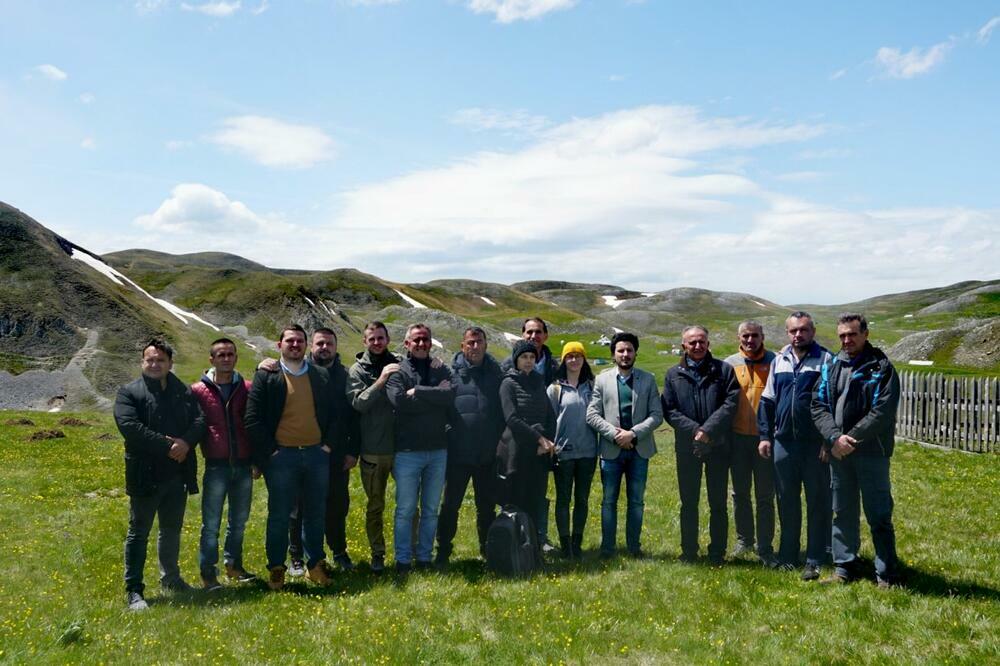 Predstavnici URA-e na Sinjajevini (arhiva), Foto: URA