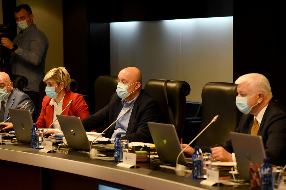 Prikazati namjenu 123,13 miliona depozita: sa jedne od sjednica odlazeće Vlade, Foto: Luka Zeković