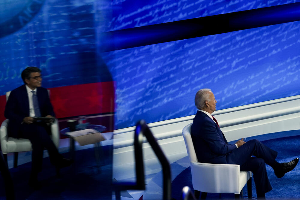 Bajden u studiju, Foto: Beta/AP