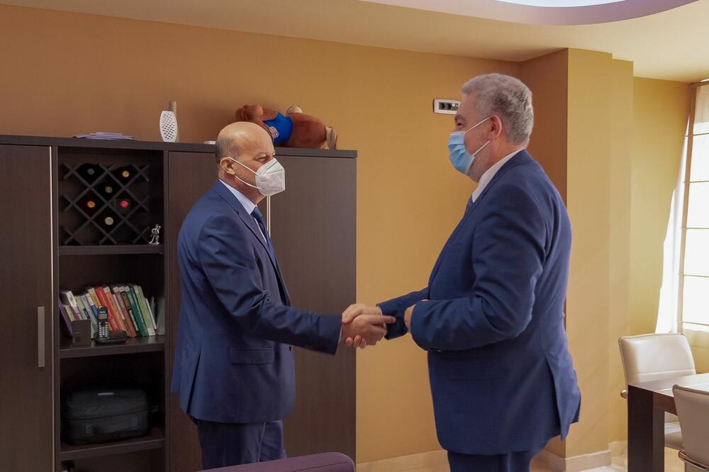 Krivokapić i Husović, Foto: Koalicija Za budućnost Crne Gore