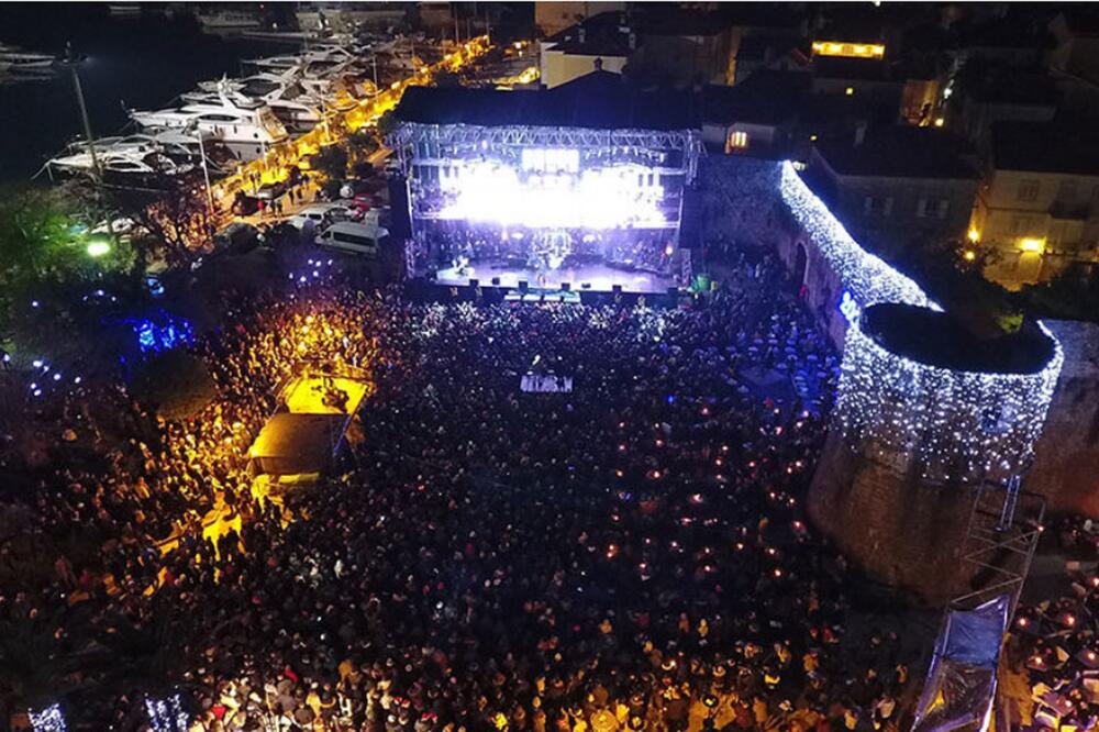 Sa prošlogodišnjeg dočeka Nove godine, Foto: TO Budva
