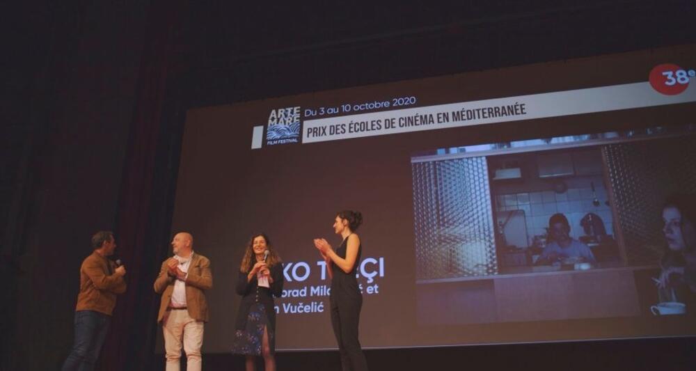 Sa dodjele nagrade na festivalu 'Arte Mare'