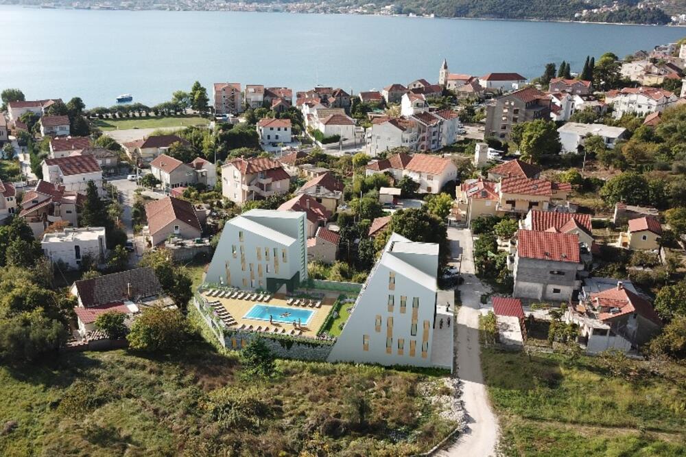 Projektovani izgled zgrada u Donjoj Lastvi, Foto: Siniša Luković