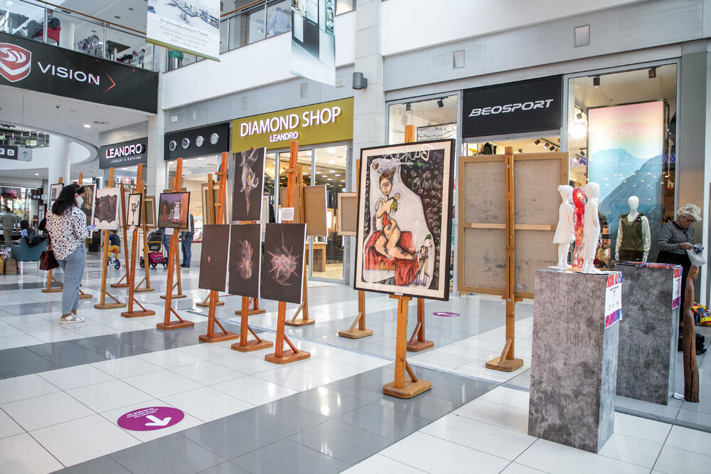 Sa izložbe  „Umjetnost je ženskog roda“, Foto: PR Centar