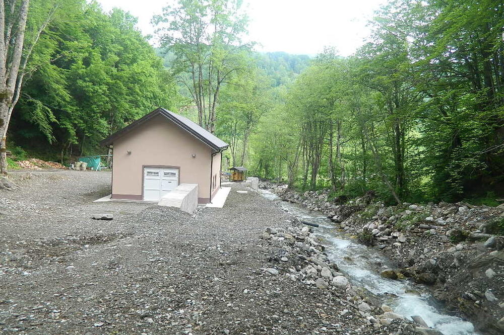 Samo napravile štetu: Jedna od malih elektrana u Andrijevici, Foto: Tufik Softić