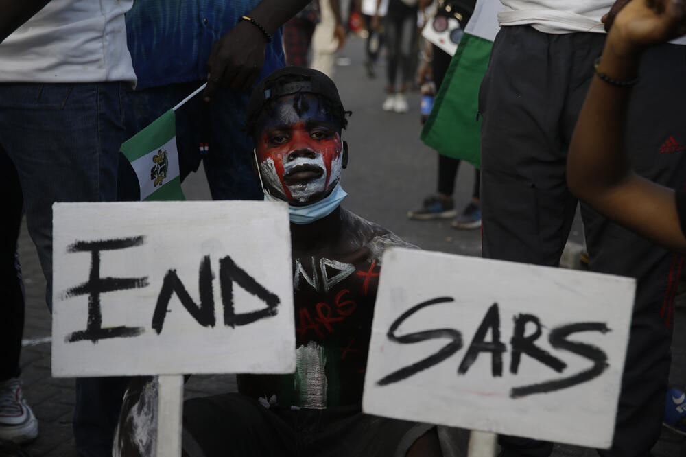 Sa protesta protiv SARS, Foto: BETAPHOTO