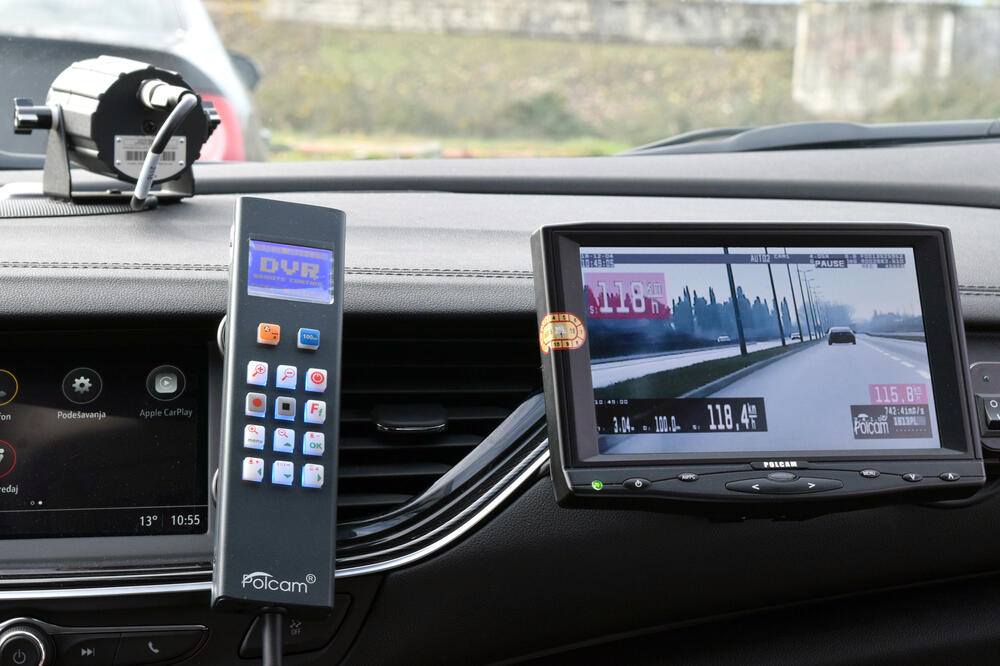 Detalj iz policijskog “presretača”  (arhiva/ilustracija), Foto: Zoran Đurić