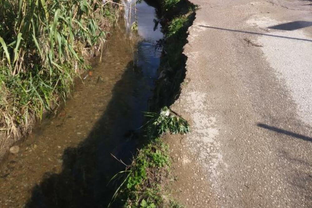 Kanal u Bjeliškoj ulici, Foto: Demokratska Crna Gora Bar