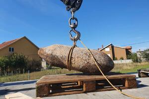 Dinoša: Uklonjena bomba iz Drugog svjetskog rata, teška 500 kg