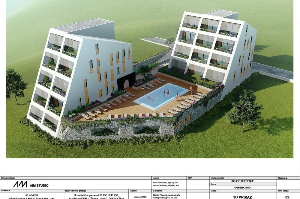 Planirani izgled objekta u Donjoj Lastvi, Foto: Screenshot