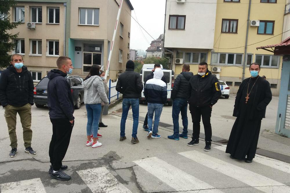 Sa protesta, Foto: Jadranka Ćetković