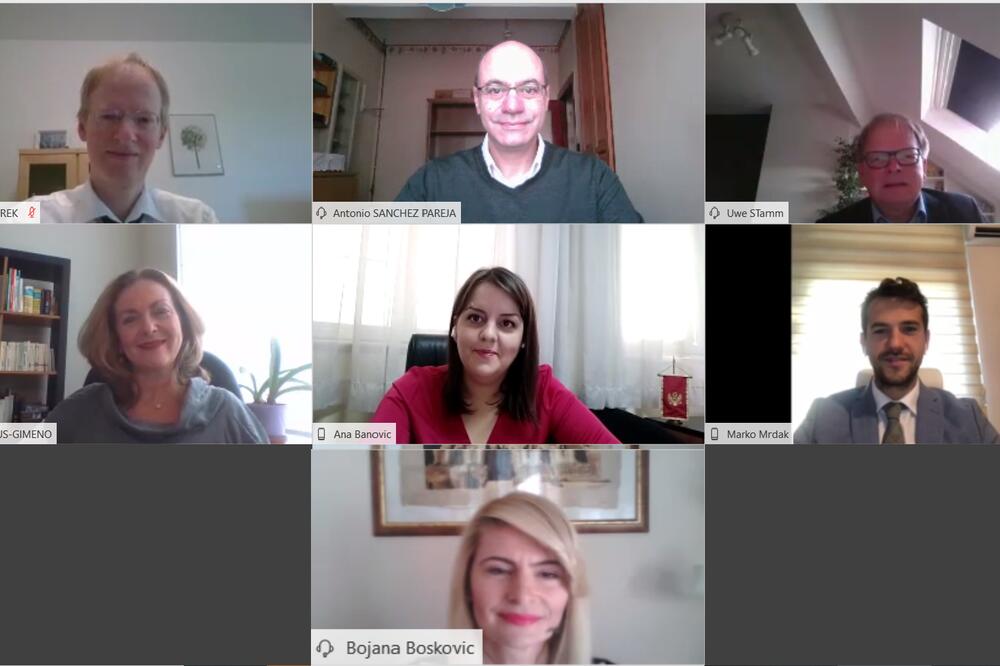 Sjednica održana onlajn, Foto: Generalni sekretarijat Vlade