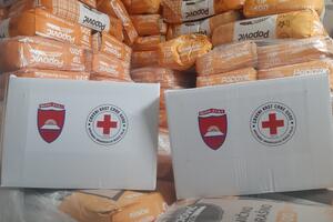 Bijelo Polje: Crveni krst podijelio 80 paketa pomoći