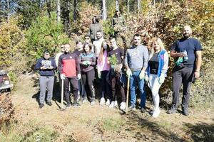 U Gubavču kod Bijelog Polja zasađeno 500 stabala