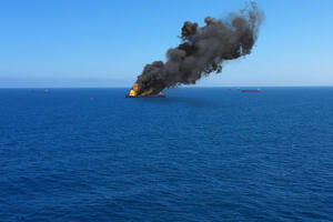 Eksplozija na ruskom tankeru: Potraga za tri člana posade