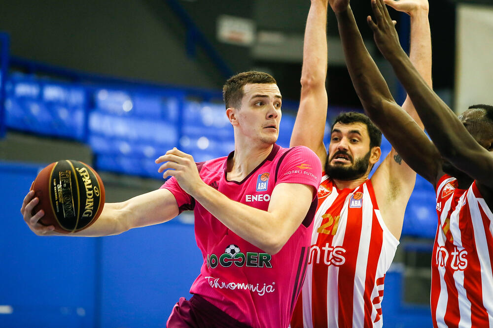 Marko Simonović na meču sa Zvezdom, Foto: Mega