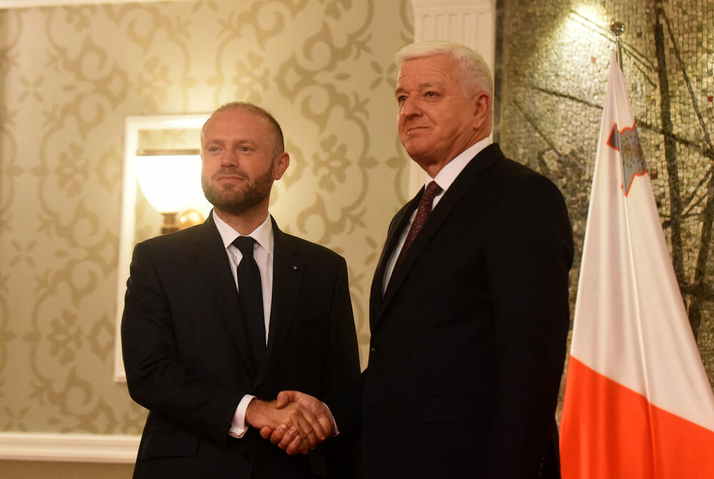 Muskat i premijer crne Gore Duško Marković, 2019. godina