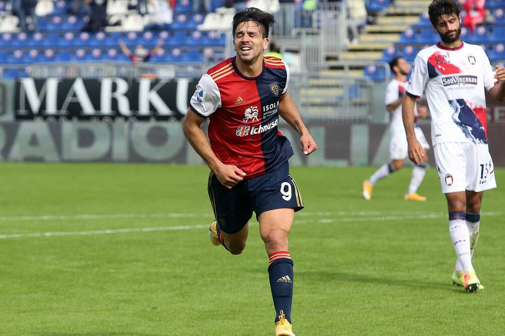 Đovani Simeone je već psotigao četvrti gol za Kaljari, Foto: Flashscore.com