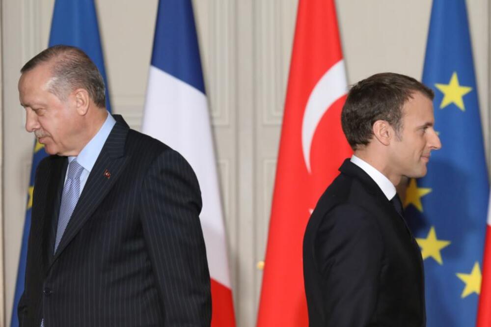 Zategnuti odnosi: Erdogan i Makron, Foto: Reuters