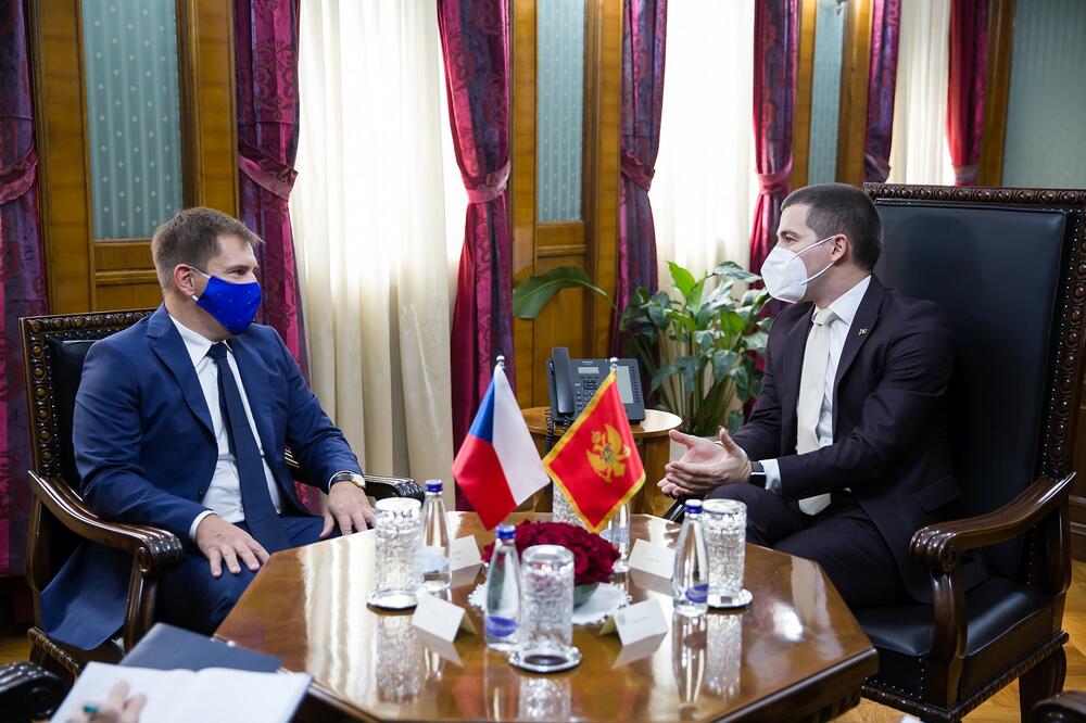 Urban i Bečić, Foto: Skupština Crne Gore