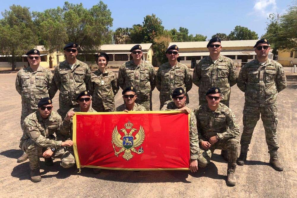 Pripadnici IV crnogorskog samostalnog tima za zaštitu broda, Foto: Ministarstvo odbrane