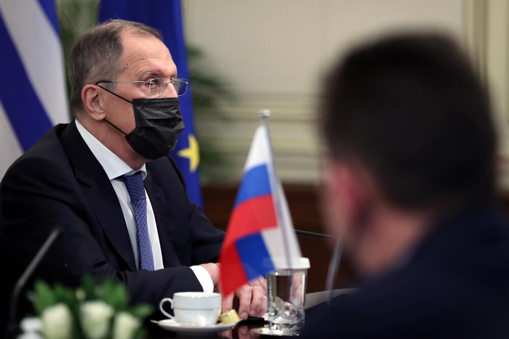 Lavrov u Atini, Foto: Reuters