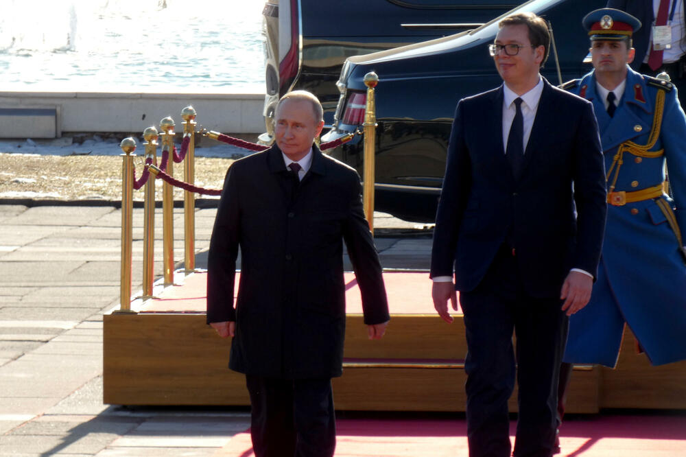 Putin i Vučić u Beogradu 2019., Foto: Shutterstock