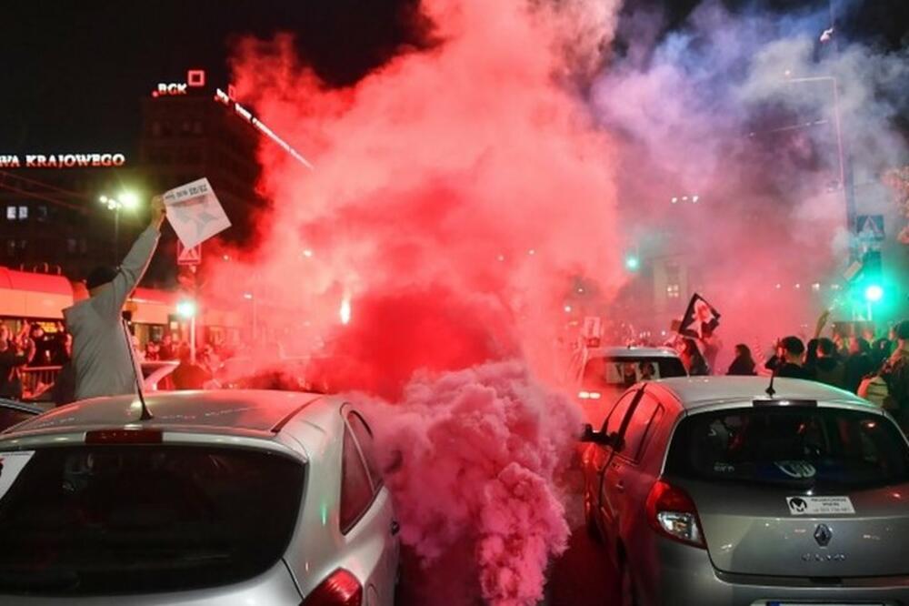 Demonstracije na ulicama Varšave zbog pooštravanja zakona o abortusu, Foto: EPA